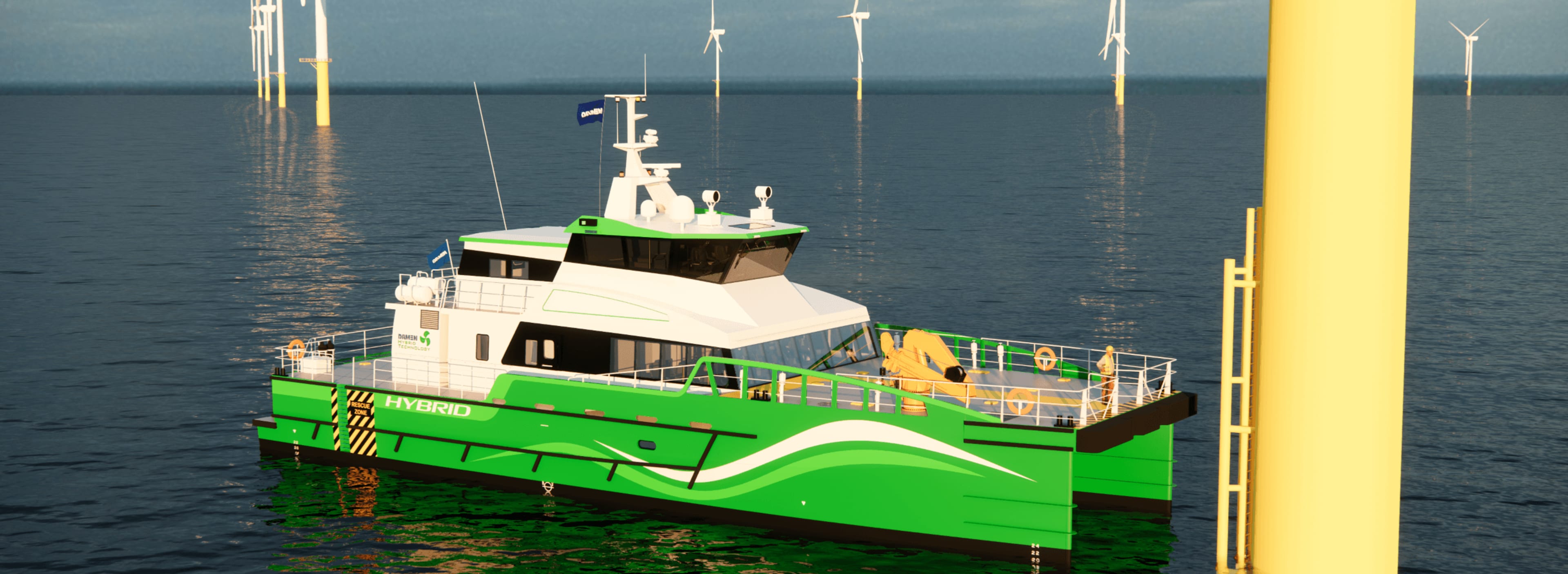 Introducing the new Fast Crew Supplier 3210 Hybrid Damen