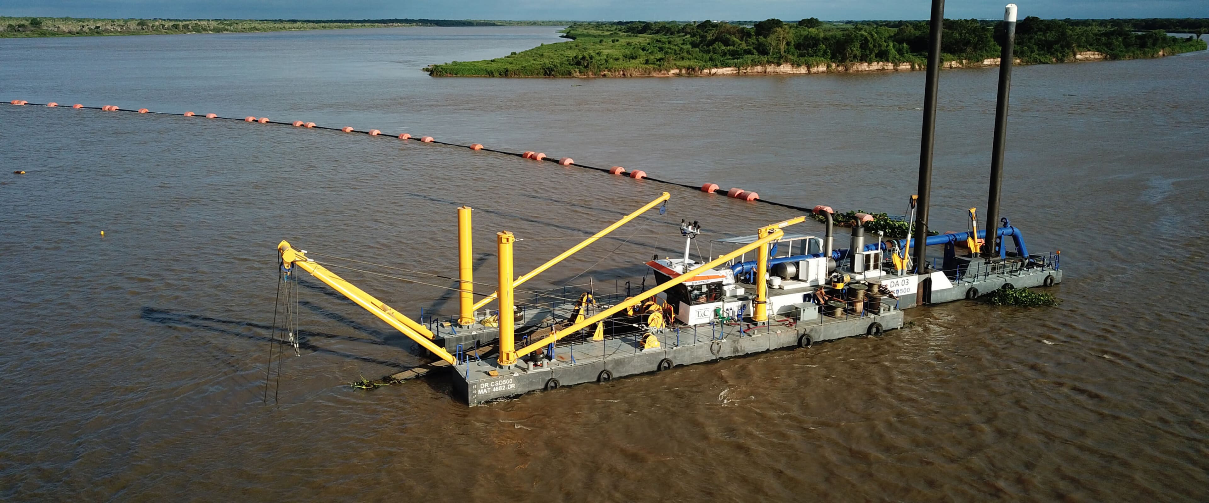 Cutter Suction Dredger 500 Damen