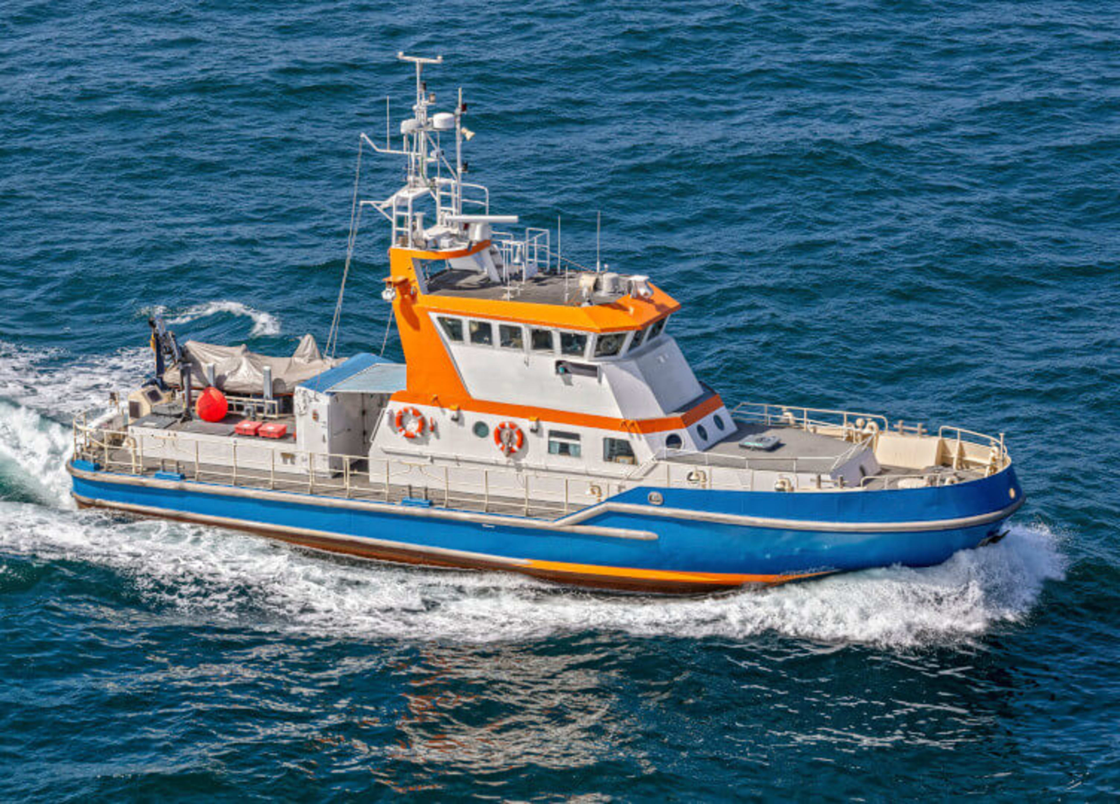 Used patrol-survey vessel