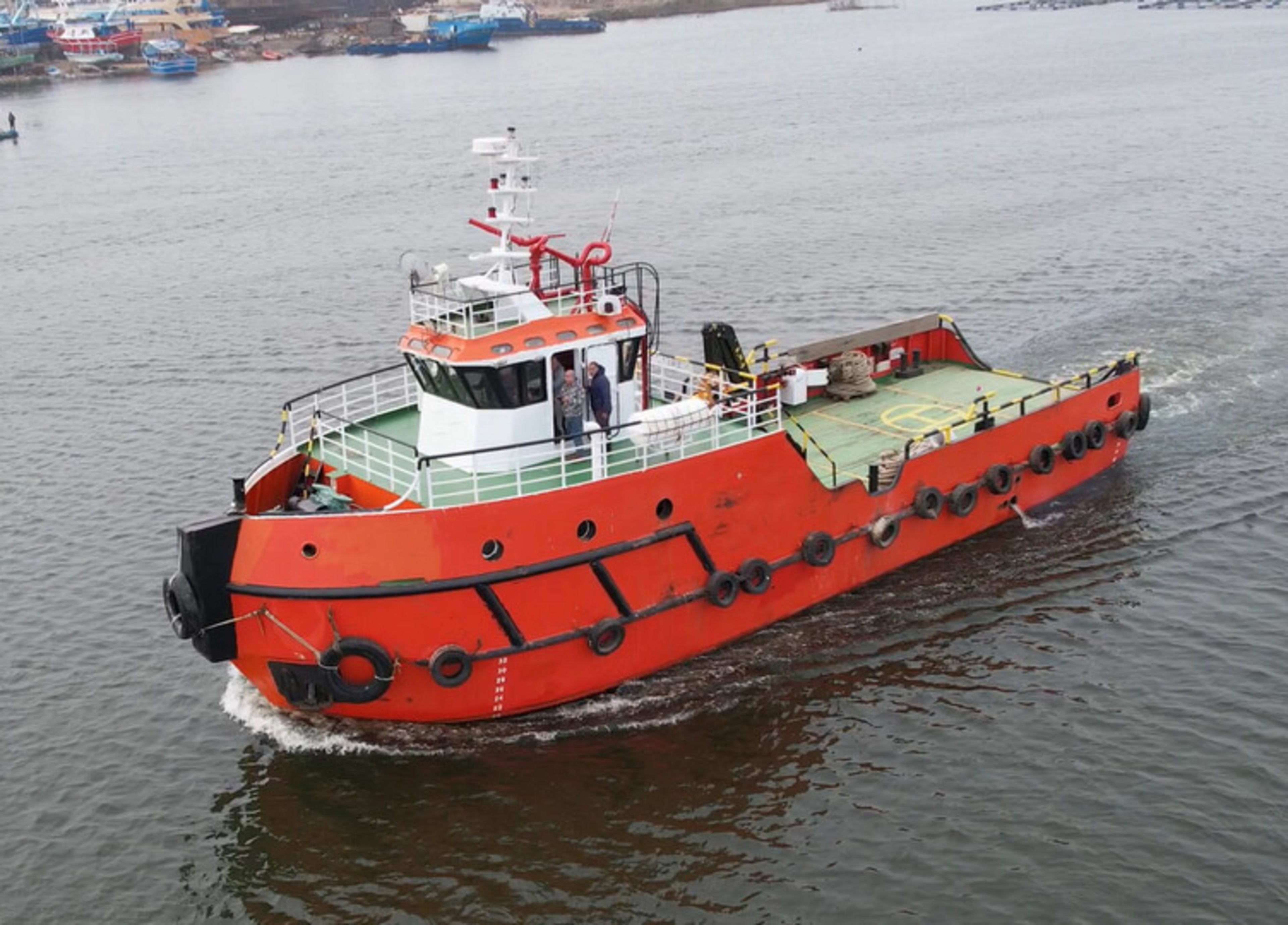 Used tug and service boat
