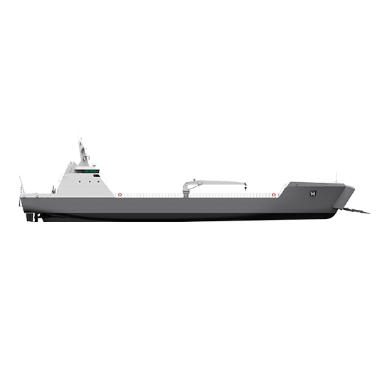 LSV 90 - Landing Ship Logistics LSV 90 - Damen