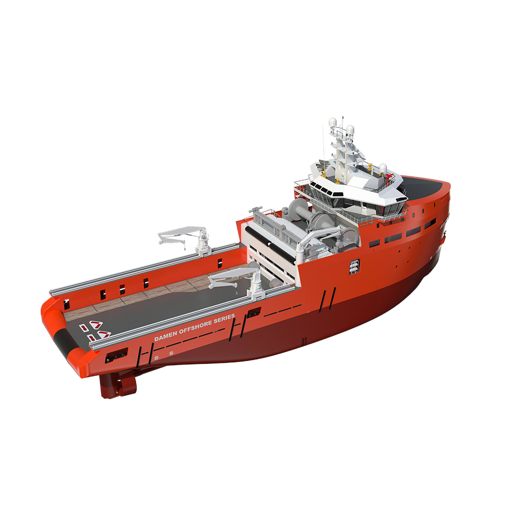 Ahts 180 Anchor Handling Tug Supply Vessel Damen